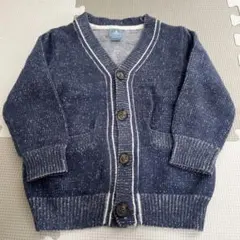 babyGap ネイビー カーディガン 12-18ヶ月　80