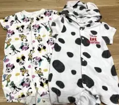 ミッキーと101匹わんちゃんロンパース