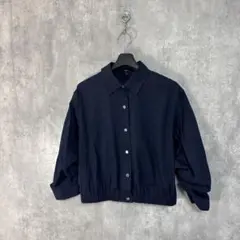 theory コットンサイドボタンシャツ Wealth / ブルー - メルカリ