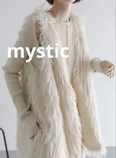 フェイクファーベスト ファーコート