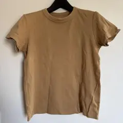 UNIQLO U ベージュ Tシャツ Lサイズ