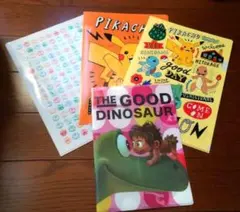 【新品】ポケモン・ドラえもん クリアファイル　3枚セット