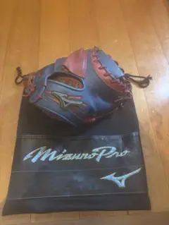 ミズノプロ　ダイバーシティーブルー　軟式キャッチャーミット