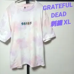 GRATEFUL DEAD タイダイ Tシャツ ダンシングベア 刺繍