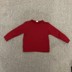 chil2 赤 トレーナー 100