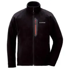 モンベル　クリマプラス200ジャケット　ブラック　フリース　1106580