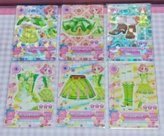 ★アイカツカード★ライムステージコーデ★ライムトルテコーデセット★北大路さくら