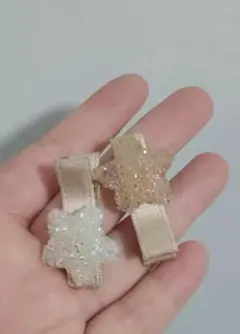 花形ヘアピン 2個セット