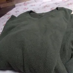 超メルカリ市。12月15日オリーブグリーン Mサイズ 七分袖カットソー