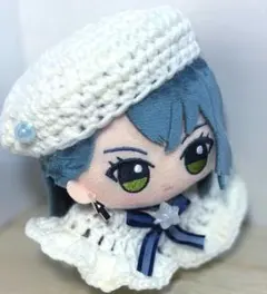 ちびぐるみ用 冬のポンチョ+帽子　セット