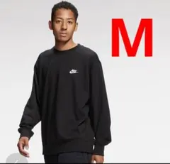 新品　ナイキ　スウェット　トレーナー　フレンチテリー　クルー　トレーニング　M