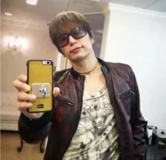 コレクション60万級　DOLCE&GABBANA GACKT着　レザージャケットのサムネイル