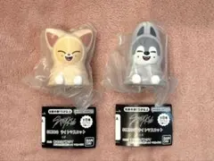 SKZOOライトマスコット 2点セット ウルフチャン フォクシニー