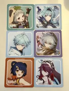 鍾離 タルタリア 原神焼き 原神 コースター 特典 鍾離 タルタリア 原神焼き 原神 コースター 特典