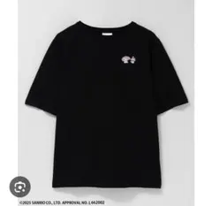 マイメロ　クロミ　周年　Tシャツ　メロクロ　ブラック