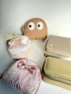 アクセサリーポーチセット　ete 横浜近沢レース　パックマン