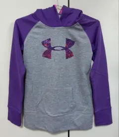 アンダーアーマー ビッグロゴ フーディー キッズパーカー