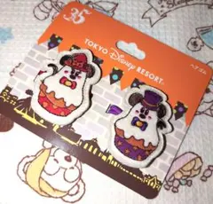 ハロウィン ヘアゴム ディズニーランド 35周年 ミッキー ミニー カップケーキ