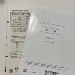 駿台ベネッセ共通テスト模試 ①2025理科 問題解答解説集