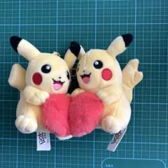 ポケットモンスター　ピカチュウ　ニコぬい　ペアぬい　キーホルダー　新品・未使用
