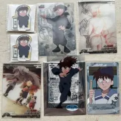 忍たま乱太郎　土井半助　クリアカード　ミニアクリルスタンド　7点セット