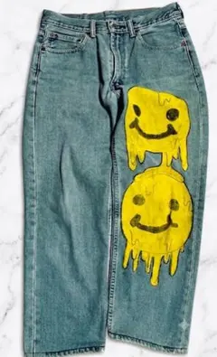 古着 ヴィンテージ デニムパンツ dickies リメイク ぼろ ボロ グランジ 