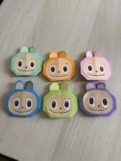 ラブブ　折り紙　キャラクター