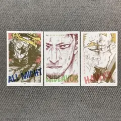 ヒロアカ　ワンシーンカードコレクション　オールマイト　エンデヴァー　ホークス