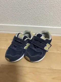 ニューバランス キッズスニーカー 14cm ネイビー