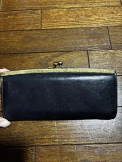 paul smith 黒いレザーがま口長財布 ポールスミスのサムネイル