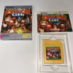 【ジャンク品】DONKEY KONG GB ゲームソフト 取扱説明書付き