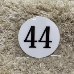 HUNTER×HUNTER ヒソカ ナンバープレート44のみ