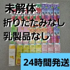 空きパック　24本(乳製品なし)　24時間以内に発送