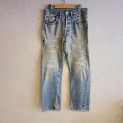 1970s リーバイス501 66前期　 雰囲気系アート的ピース ヴィンテージ