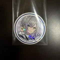 プロセカ ローソン ホログラム缶バッジ 日野森志歩