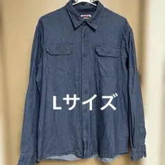 Wrangler 長袖 デニムシャツ メンズL サイズのサムネイル
