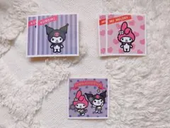 サンリオキャラクターズ　シールコレクション　マイメロディ　クロミ