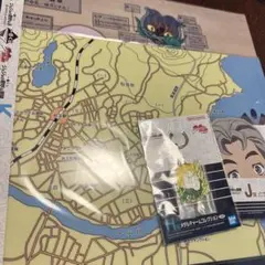 一番くじ　ジョジョの奇妙な冒険　K賞　クリアポスター　Ｈ賞 メタルチャーム　他