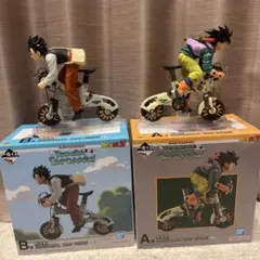 ドラゴンボール スナップコレクション 悟空 悟飯　自転車　A賞　B賞