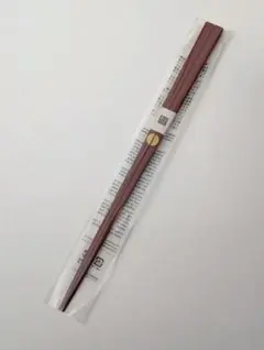 公長齋小菅　新品未使用　円窓箸　落ち着いた赤色のサムネイル