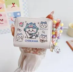 ちいかわ　ハチワレ　財布　カード鞄 小銭入れ ポケット グッズ ミニ 大容量
