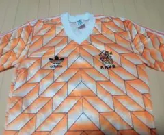 超レア adidasアディダス オランダ代表 88（H）ゲームシャツ 2025年最新】オランダ ユニフォーム 88の人気アイテム - メルカリ