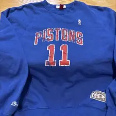 Mitchell & Ness Pistons 11番 スウェット