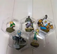 ゼルダの伝説 アミーボ フィギュアセット 5体