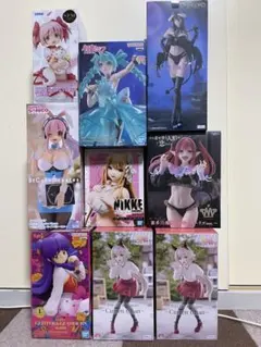 アニメキャラクター フィギュア 9体セット