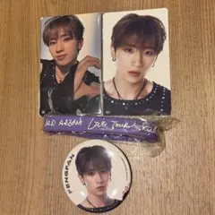 INI トレカ　ラントレ　XQUARE 許豊凡　缶バッチ　ラバーバンド