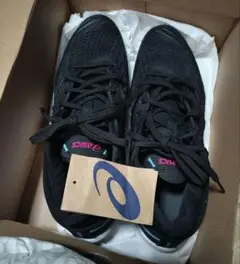 ASICS UNPRE ARS LOW ブラック/ピンク 28.5cm