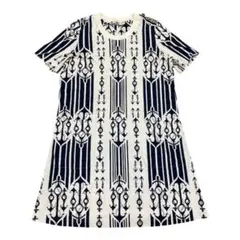 Tory Burch トリーバーチ　アンカー柄 半袖ワンピースのサムネイル