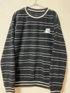 RIPNDIP ボーダー スウェット トレーナーのサムネイル