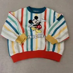 【新品】しまむら　はるぴのママ　ミッキートレーナー